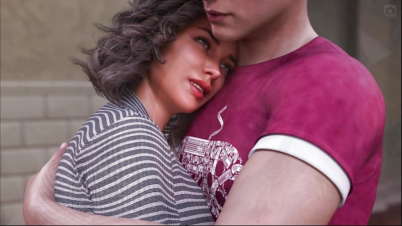 Sunville'in orta yaşlı seksi kadın #18 - Daisy Johannes'e sakso çekti ... Johannes ve Mia alışverişe gitti ve Mia ona elbise içinde sakso çekti