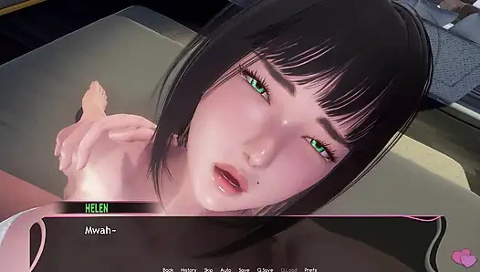 Murmur 14: Adam ve öğretmen Helen Love otel göğüslerine basın öpücüğü ve kendini parmaklama