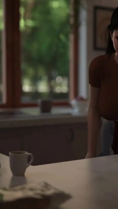 Japanese Stepmom Showing Her Lingerie Bra And Panties Boobs Cleavage | Clip 2
