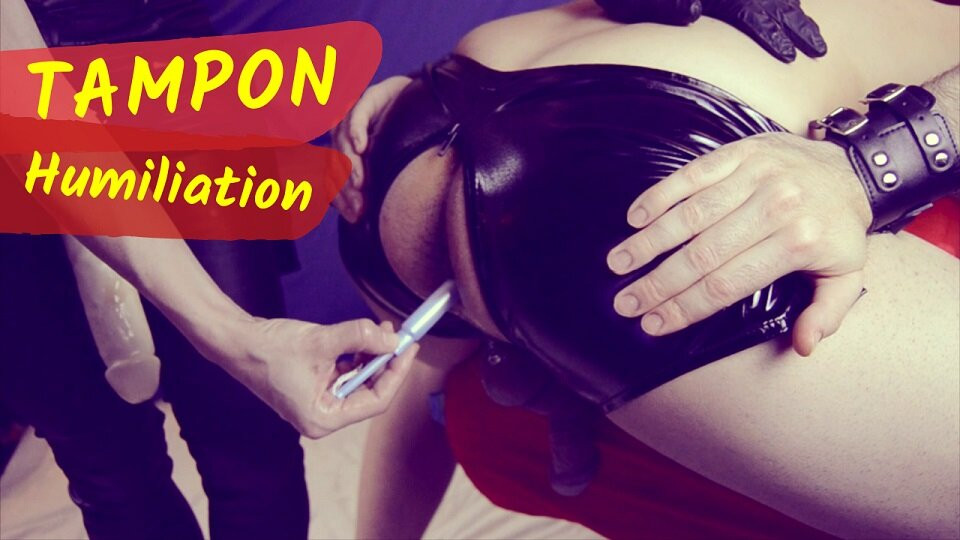 Sert ilişkilendirmeden sonra kıçından tampon... bu sefer boşalmak yok!!