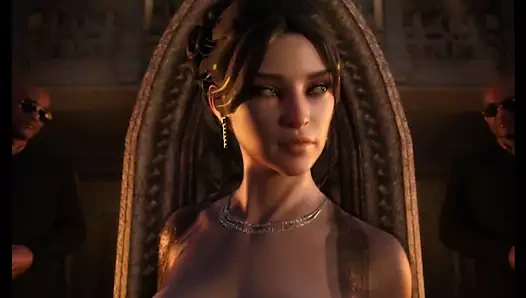 Nadia Hazinesi - 4 kızla azgın sıcak seks