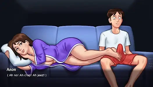 Hintli teyze yaz mevsimi efsanesinde ateşli bir şekilde görülüyor