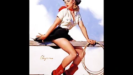 Klasik pinup sanatı - gil elvgren