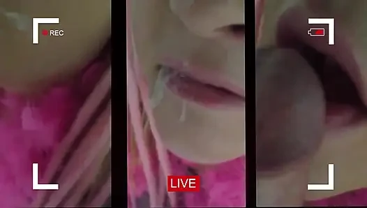 Eşcinsel olmak ve tüm nefis döllerini yutmak için büyüleniyor