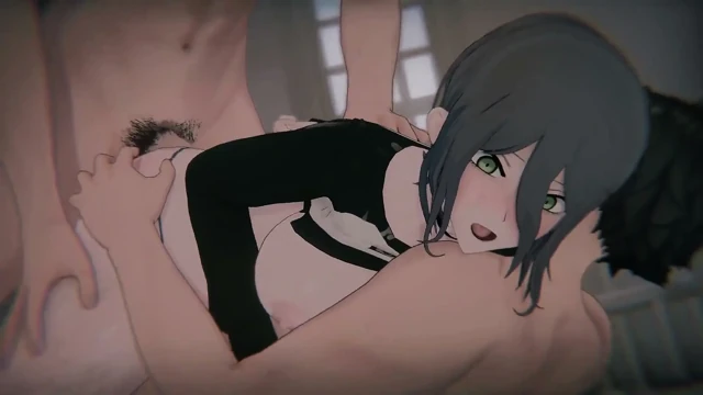 Chainsaw Man - Reze Detonation Cancelled (bağlı Suikastçı Kız & POV Sandwich DP) (4k60fps)