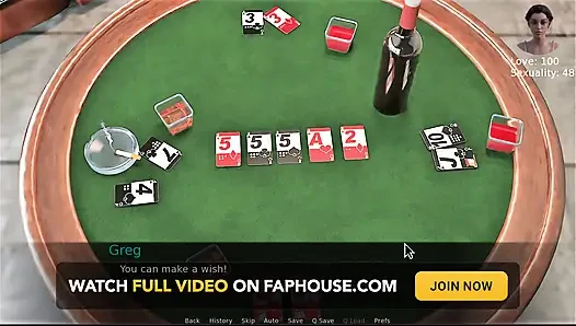 Nişanlımı paylaşiyorum 3 Greg ve Marianna'ya gittik ve ateşli striptiz pokeri aldı