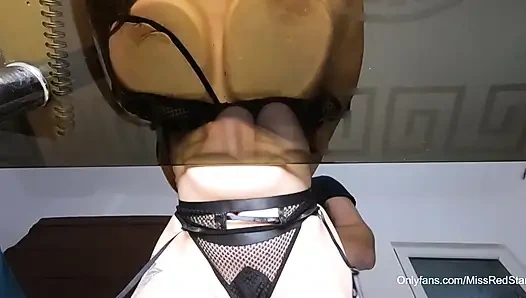 Student Punish by Teacher with Rough Doggystyle on Table