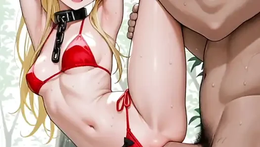 Hentai anime - arkadaşımın erkek arkadaşı beni sikmek istiyor ve yarağını içine sokmak için bacaklarımı açıyor