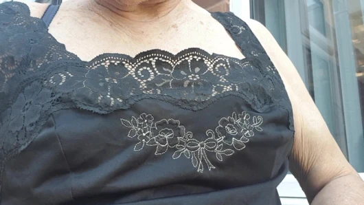 Black underskirt