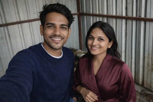 Açık havada Bengalli üvey kız erkek arkadaşıyla sert bir evde romantik video