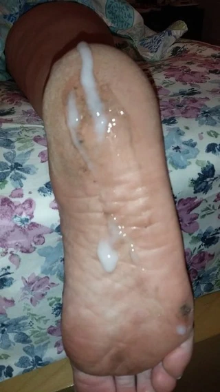 Cumshot üzerinde eş kirli tabanlar