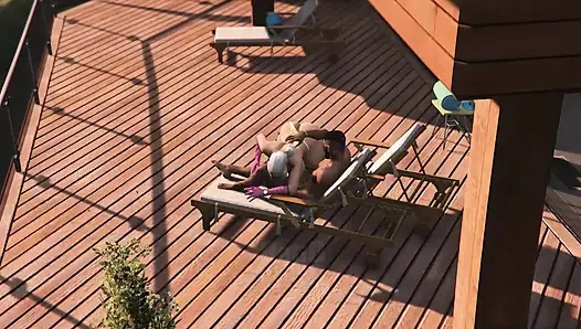 GTA 5 Franklin orders a hot Lady with pink boots Part2