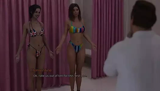 Doğu bloğu: kızı işte aynı anda aldatırken yakalandı kız seksi iç çamaşırlı başka bir adama poz verdi bölüm 25