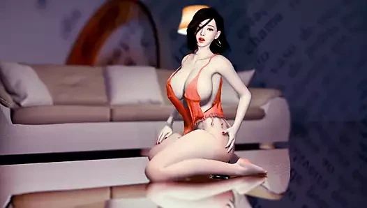 Güzel büyük memeli evli kadın yapay penisle tek başına - hentai 3d sansürsüz v337