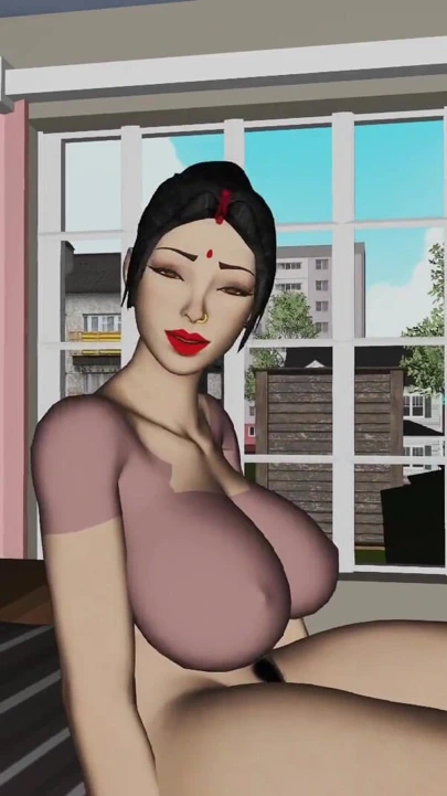 chachi ghusa rahi thi chut me belan maine pakda | Clip 1