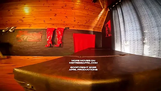 Dominatrix sahibe April - zalim işkence evi