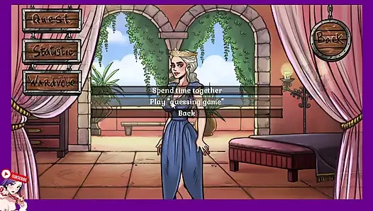 Daenerys blindfolded. We play while on his knees EP 5