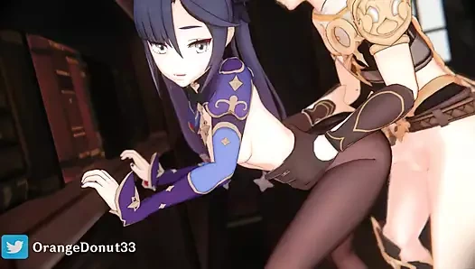 OrangeDonut33 ateşli 3 boyutlu seks hentai derlemesi -15