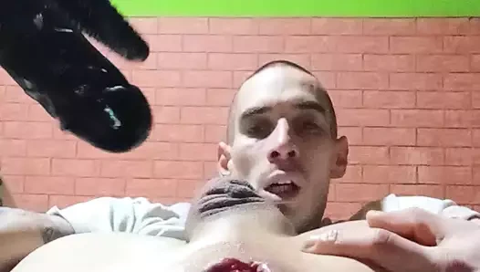 Amatör ev fetişi dildo