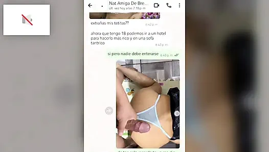 HOT CHAT WITH MY GIRLFRIEND'S FRIEND WITH HAPPY ENDING | Natasha_casero - Armando__vicente