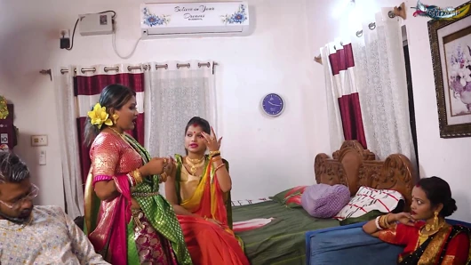 Tharki Burha Nikala Suhagraat Manana With His Three New Nawali Wives And Kia Kand ( Hindi Audio )