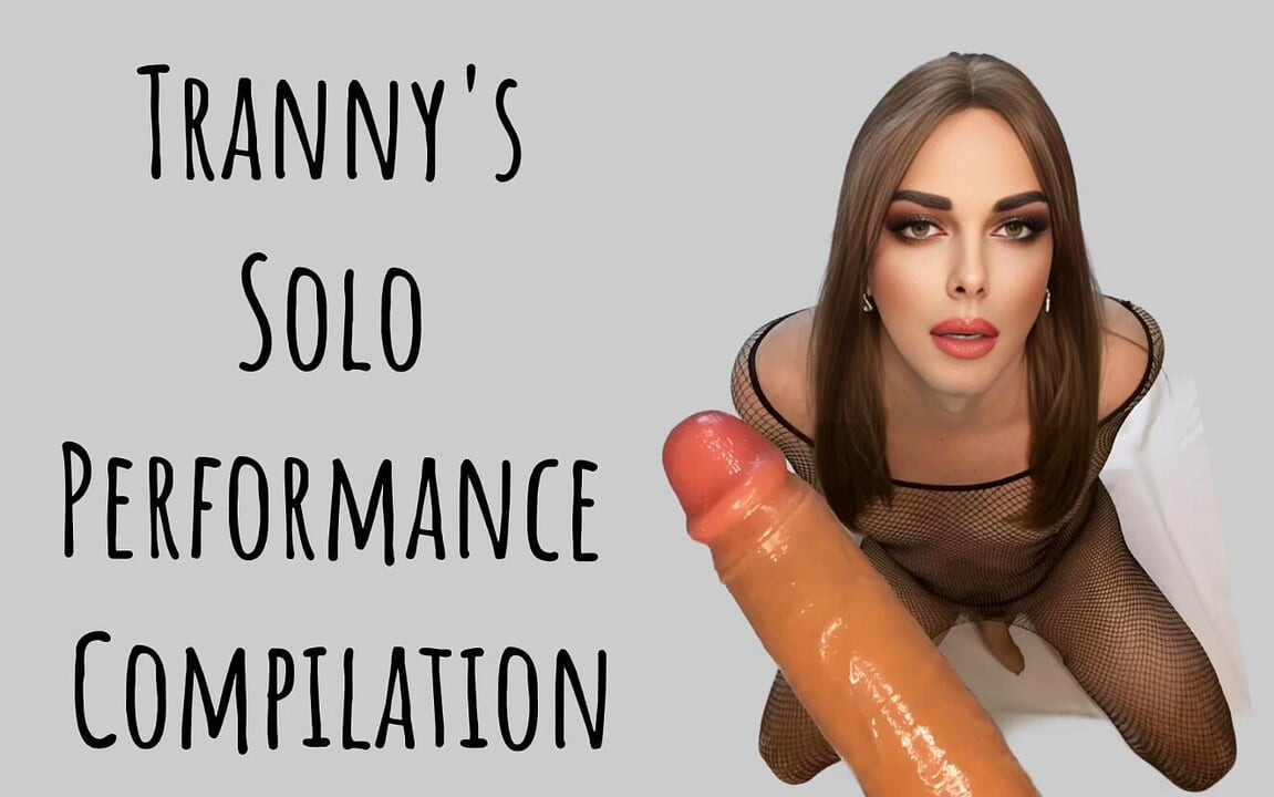Travesti tek başına performans derlemesi