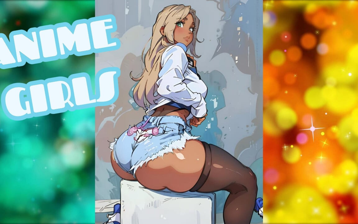 Ai anime render girls 2-360-vr-4k