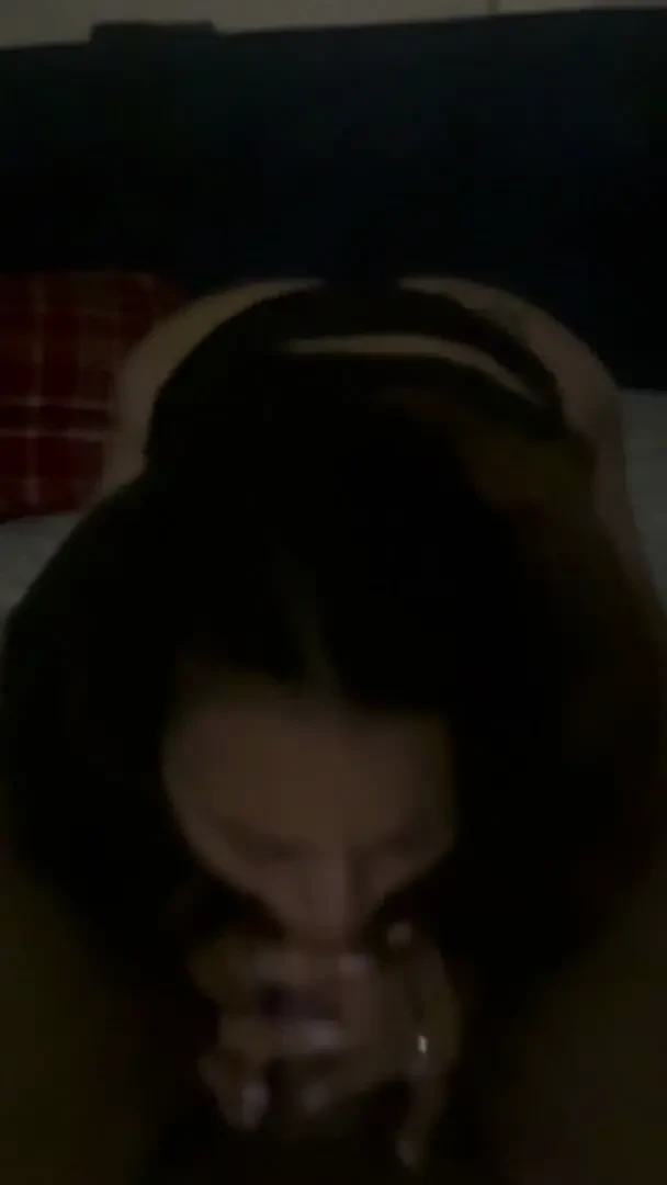 Ruby Exposed Siyah Tanga İçinde Sakso