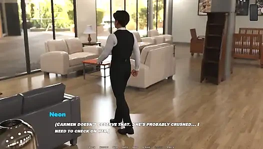 Orta yaşlı seksi kadın takıntısı #08 ateşli patronumun büyük götünü hissediyorum