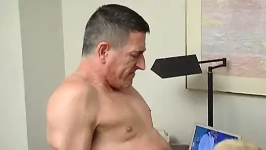 Düz baba Başlarken şişmiş tarafından oğlan