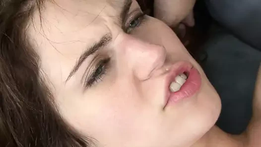 Esmer pis genç siyah züppe Creampie istemek