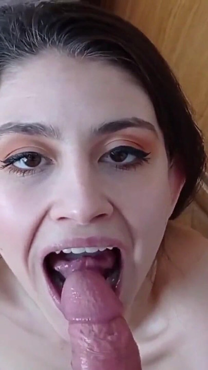 YOUR SUBMISSIVE GIRL SUCKING YOUR DICK UNTIL YOU CUM FOR ME | Clip 3
