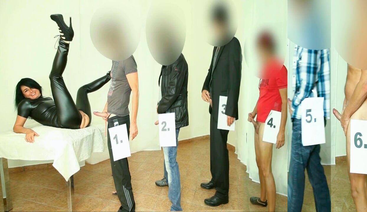 Büyük boşalma partisi! Döle aç lateks sürtük ve 10 ateşli yarak!