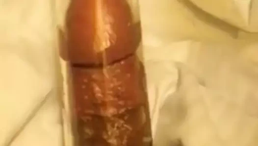 9 inç x 2 inç çapındaki tüpüme pompalıyorum!