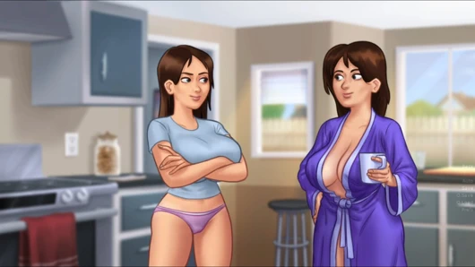 Horny Dude Wants To Help His Sexy Roommate Jenny To Get a Huge Dildo - Summertime Saga 11 3D Porn Game