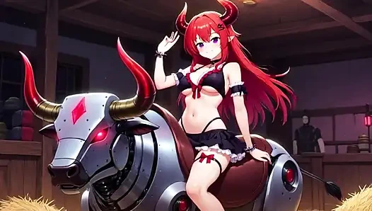 Mekanik sabit animasyonlu sahne