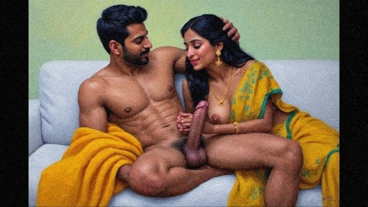 Hintli evli kadın banyoda tenentine sakso çekiyor