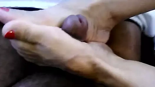 Asya footjob