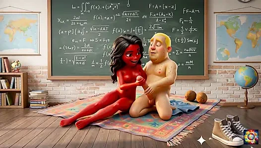 Tutkulu öğretmen romantizmi - ai hentai asmr