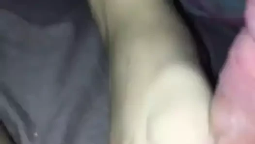 footjob üzerinde kocalar horoz önce taşaklar baskın