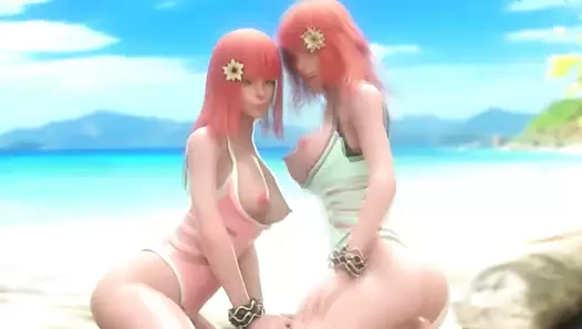 Üçlü nier automata devola popola twintop animasyonlu porno