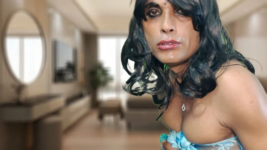 Ashwini kadın kılıklı sert ve büyük boşalma