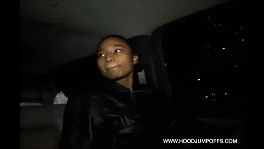 Arka koltukta siyah kedi ile oynama