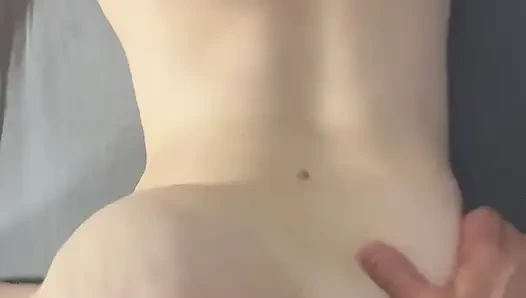 GIRLFRIEND'S ASS IS SO TIGHT THAT EVEN A TOY COULD HARDLY ENTER
