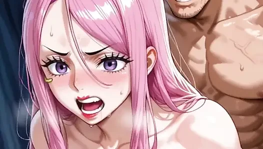 Akainu, Kizaru ve Bonney (iki erkek bir erkek) v2
