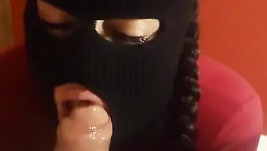 Boğaz keçisi büyük zenci emiyor