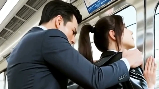 Hentai Asyalı trans kadın kılıklı tokyo metrosunda halka açık anal seks - iş adamları grup seks
