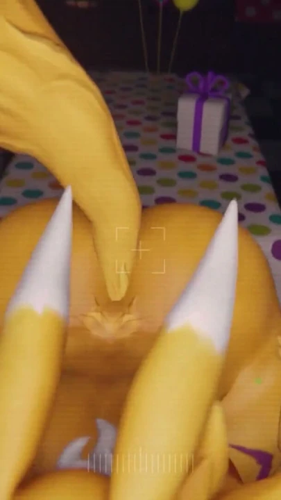 Sıcak Furry Renamon Sert Seks Derlemesi | Klip 1