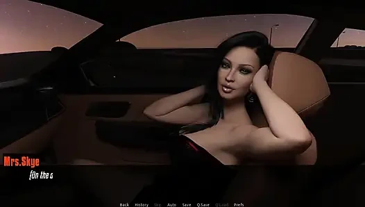 Işıklar loş: seksi orta yaşlı seksi kadın ile gün batımını izliyor bölüm 8