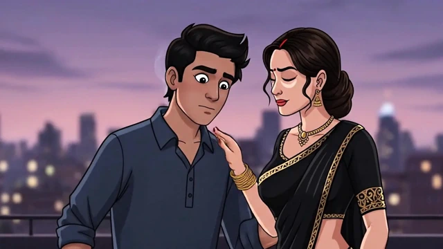 Garam padosan aunty ke saath mazee kiye